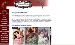 Romance Authors - Jacqueline Marten