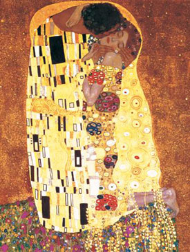 The Kiss by Gustav Klimt