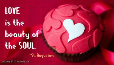 Love is beauty of soul quote