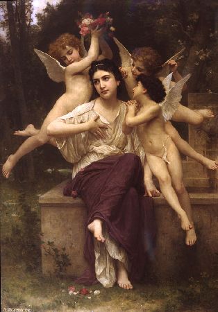 A Dream of Spring-Bouguereau