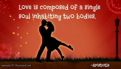 Love is composed of life quote